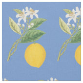 Lemon Botanical Stoff (Nahaufnahme)