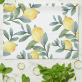 Lemon Botanical Teetuch Geschirrtuch (Gefaltet)