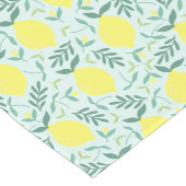 Lemon Botanische Muster kurz Tischläufer (Ecke)
