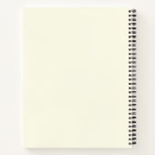 Lemon Bouquet with White Blossoms Notizblock (Rückseite)