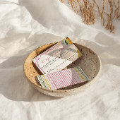 Lemon & Bows Baby Shower Diaper Raffle Entry  Begleitkarte