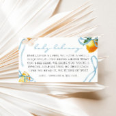 Lemon & Bows Boys Books for Baby Library Begleitkarte