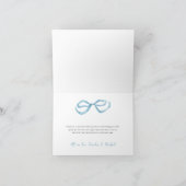 Lemon & Bows Whimsical Boys Baby Shower Dankeskarte (Innenseite)