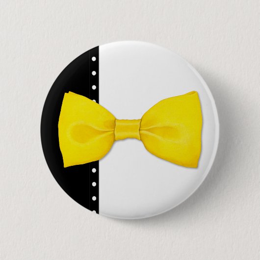 Lemon Bowtie Button (Vorderseite)