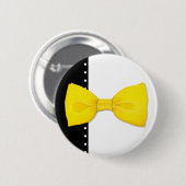 Lemon Bowtie Button (Vorne & Hinten)