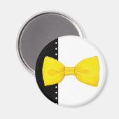 Lemon Bowtie Magnet (Vorderseite/Rückseite)