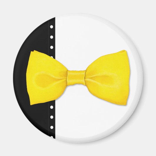 Lemon Bowtie Magnet (Vorne)