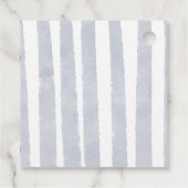 Lemon Boy Baby Showfavor Vielen Dank Geschenkanhänger (Rückseite)