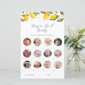 Lemon Boy or Girl Baby Showspiel (Stehend Vorderseite)