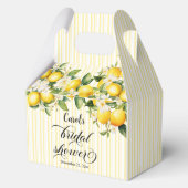 Lemon Branch Mediterranean Summer Brautparty Geschenkschachtel (Vorderseite)
