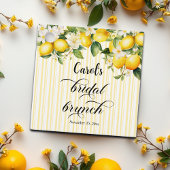 Lemon Branch Mediterranean Summer Bridal Brunch Geschenkanhänger