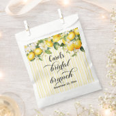 Lemon Branch Mediterranean Summer Bridal Brunch Geschenktütchen (Ausgeschnitten)