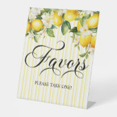 Lemon Branch Mediterranean Summer Favorits Sockelschild (Vorderseite)