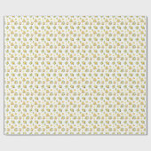 Lemon Branch Mediterranean Summer Geschenkpapier (Flach)