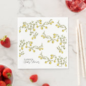 Lemon Branch Paper Napkin Serviette (Beispiel)