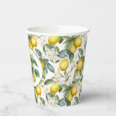Lemon Branches Pappbecher (Links)