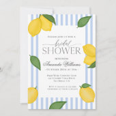 Lemon-Brautparty Einladung (Vorderseite)