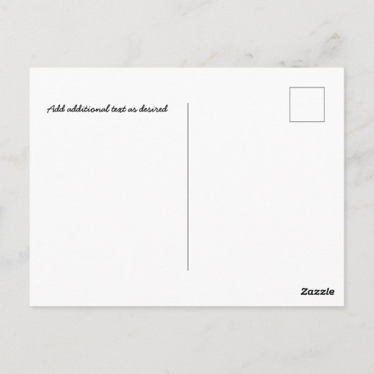 Lemon Brautparty fand ihre wichtigsten Squeeze-Ein Postkarte (Rückseite)