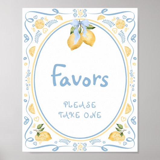 Lemon-Brautparty-Favoriten Poster (Vorne)