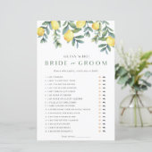 Lemon Brautparty Game Er sagte: "Sie sagte (Stehend Vorderseite)