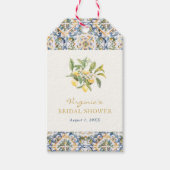 Lemon Brautparty Gift Tags Geschenkanhänger (Vorderseite)