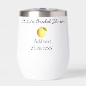 Lemon Brautparty modern schlicht und rustikal b (Vorderseite)