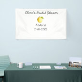 Lemon Brautparty modern schlicht und rustikal b Banner (Messeveranstaltung)