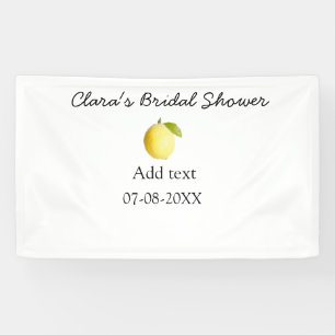 Lemon Brautparty modern schlicht und rustikal b Banner