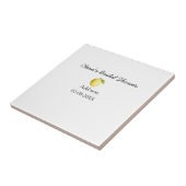 Lemon Brautparty modern schlicht und rustikal b Fliese (Seite)