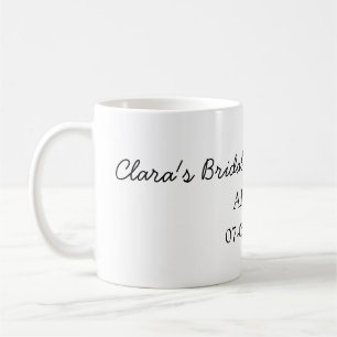 Lemon Brautparty modern schlicht und rustikal b Kaffeetasse