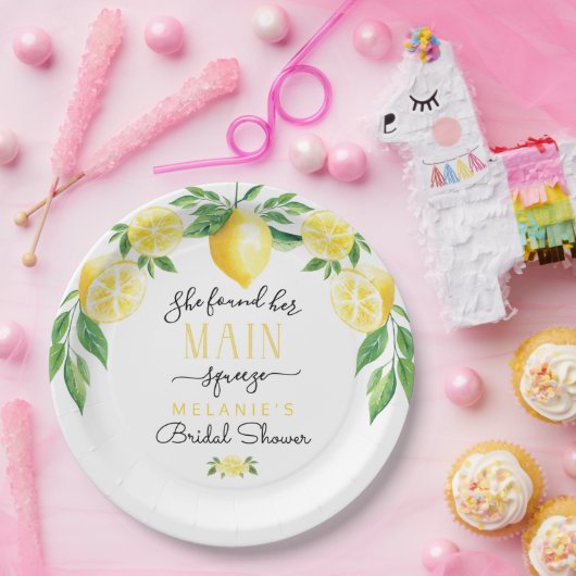 Lemon Brautparty Paper Teller (Party)