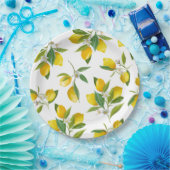 Lemon-Brautparty Pappteller (Party)