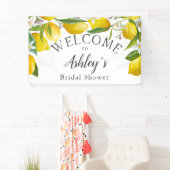 Lemon Brautparty Party Empfang Banner (Insitu)