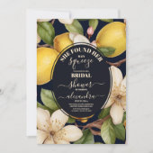 Lemon Brautparty sie fand ihren Hauptpresse Einladung (Vorderseite)