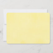 Lemon Brautparty Sie fand ihren Hauptpresse Einladung (Rückseite)