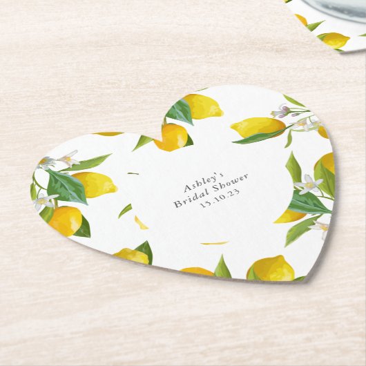 Lemon-Brautparty Untersetzer (angewinkelt)