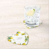 Lemon-Brautparty  Untersetzer (Vor Ort)