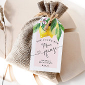 Lemon Brautparty vielen Dank Geschenkanhänger