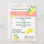 Lemon Bridal Dusche Einladung (Vorderseite)
