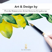 Lemon Bridal Duscheinladungen | Horizontal Einladung