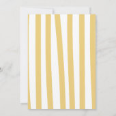 Lemon Bridal Shower Einladung (Rückseite)