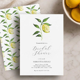 Lemon Bridal Shower Invitations Printing Einladung