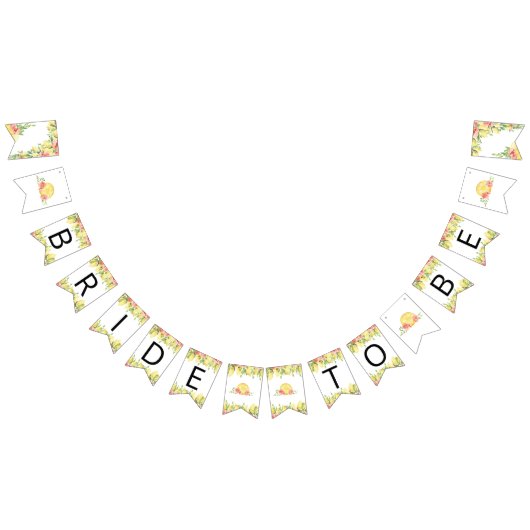 Lemon Brie soll Brautparty-Jagdfahnen sein Wimpelkette (Alle)