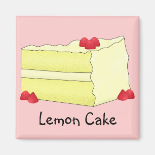 Lemon Cake Magnet