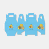 Lemon Cartoon Illustration Geschenkschachtel (Ungefaltet)