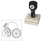 Lemon Cartoon Illustration Gummistempel (Stempel)
