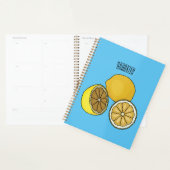 Lemon Cartoon Illustration Planer (Anzeige)