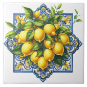 Lemon Ceramic Tile Fliese (Vorderseite)