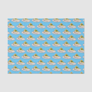 Lemon cheesecake Cartoon Illustration Seidenpapier