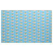 Lemon cheesecake Cartoon Illustration Stoff (Fat Quarter (45,7 x 55,9 cm))